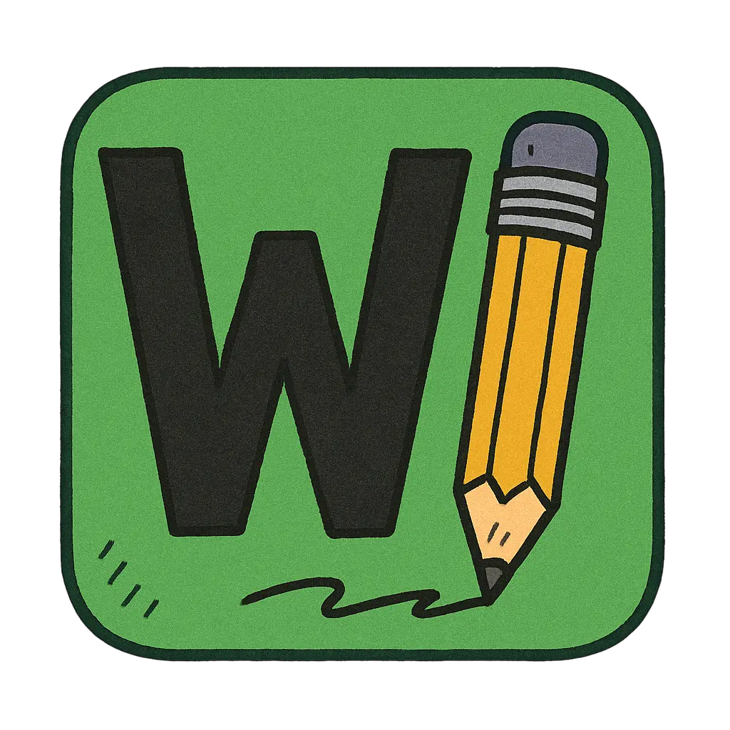 Icono decorativo der Wordle personalizao